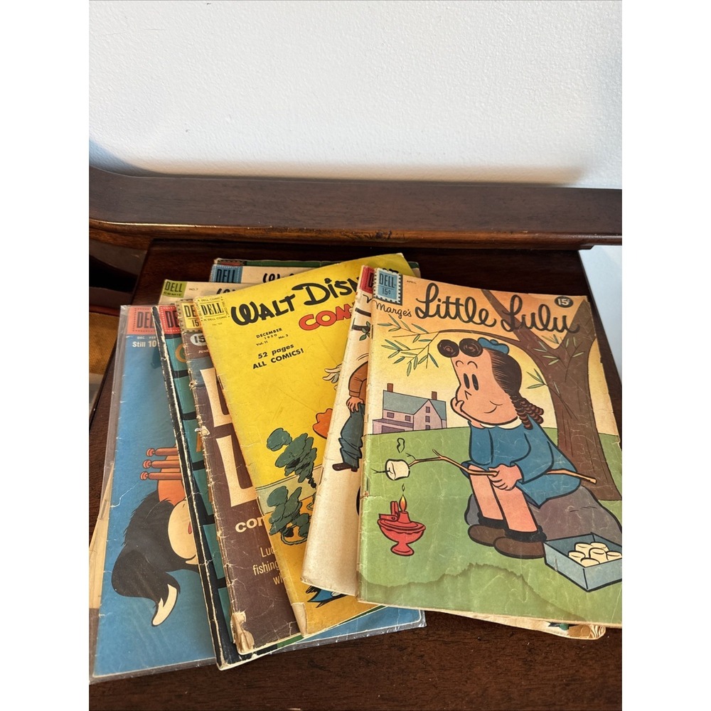 9 - Dell Comics Little Lulu, Mickey Mouse, Donald Duck, I Love Lucy & More Lot